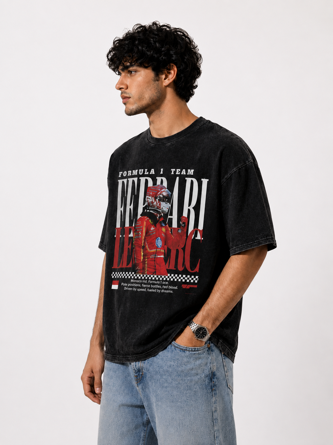 F1 Racing Oversized Tee