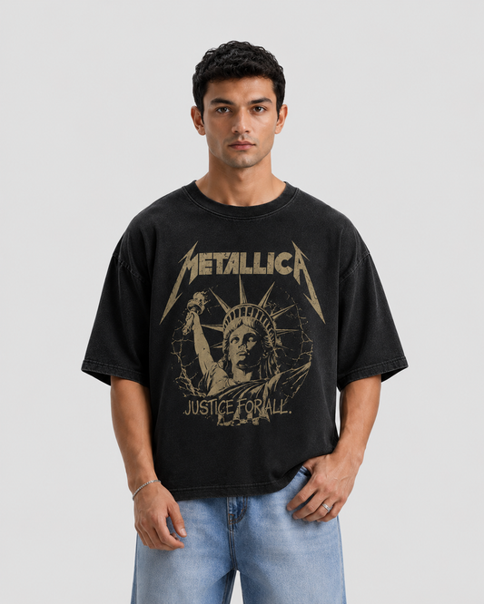 Metallica Oversized Tee
