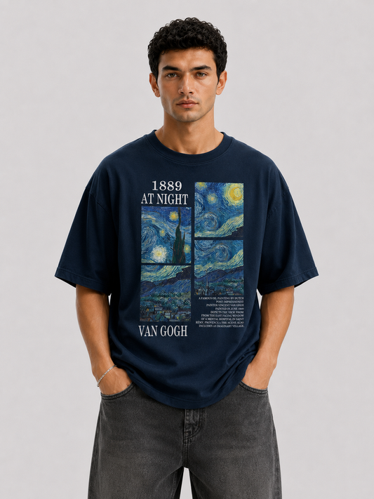 Starry Night Oversized Tee