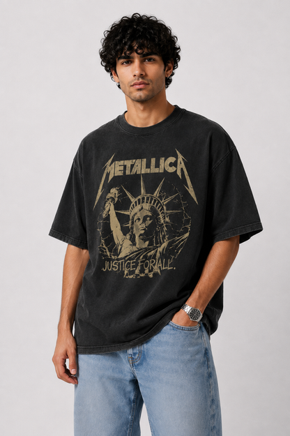 Metallica Oversized Tee