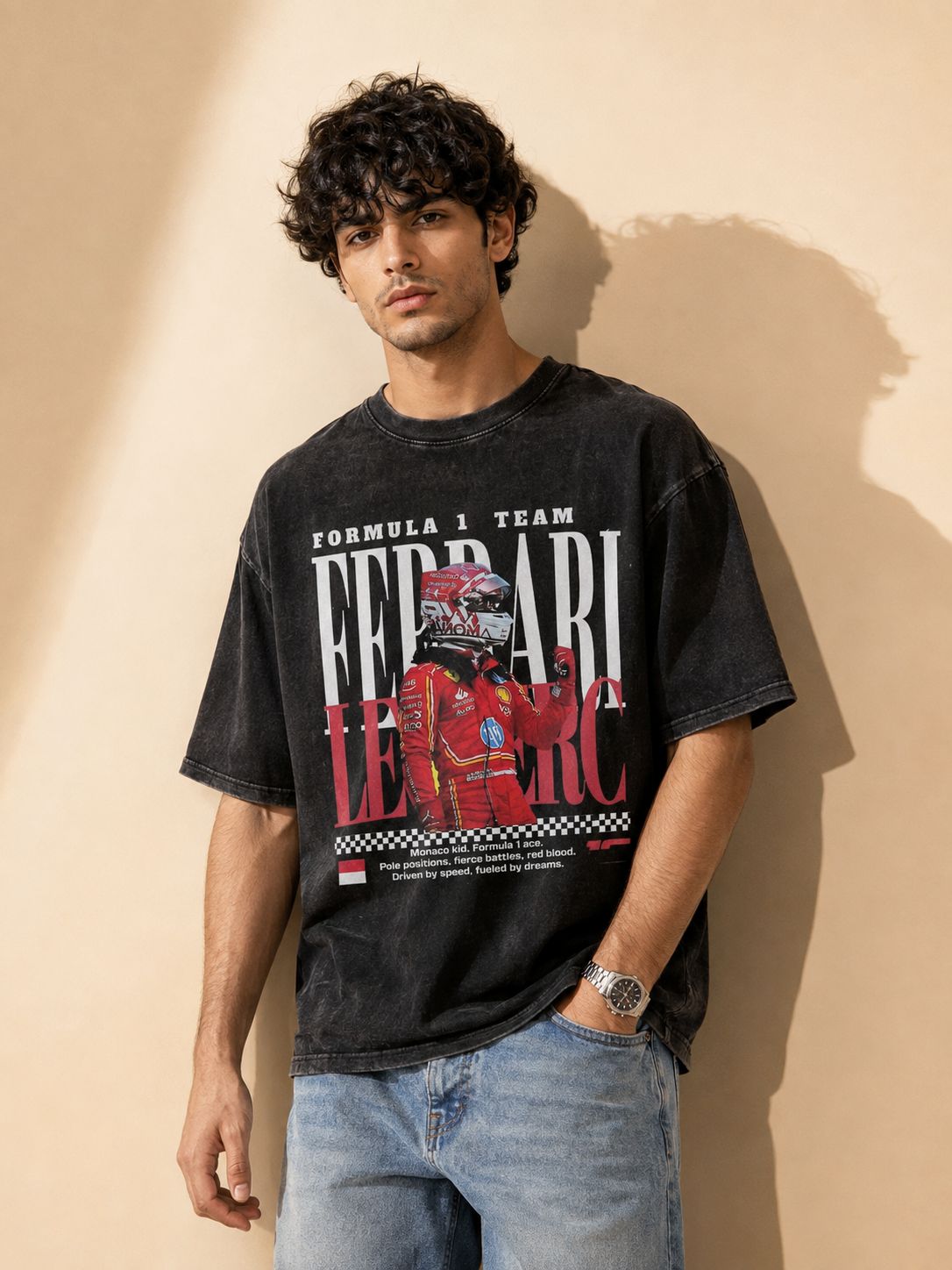 F1 Racing Oversized Tee