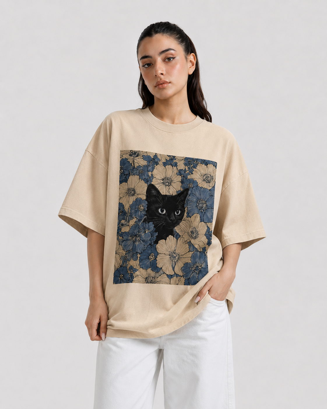 Paws Oversized Tee