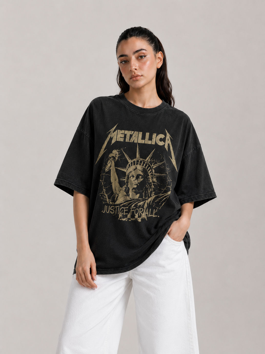 Metallica Oversized Tee