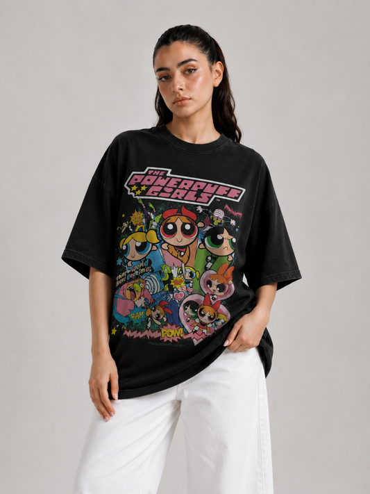 PowerPuff Girls Oversized Tee